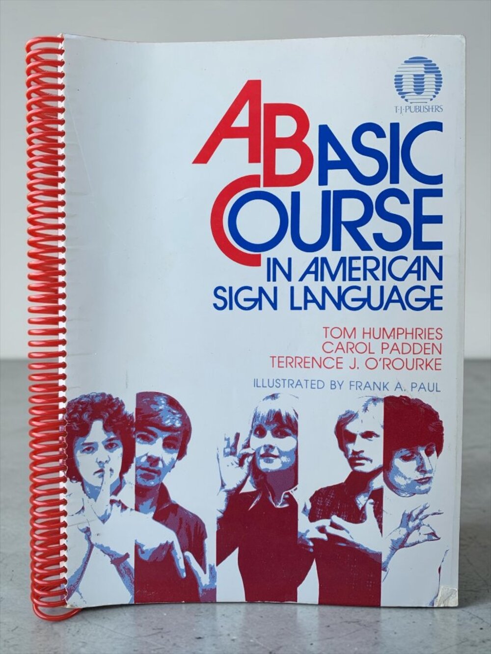 80s Course Book in American Sign Language (ASL) Spiral Bound Textbook